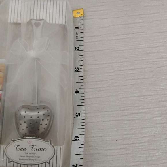 2 Tea Time Gift Sets with Heart Shaped Infuser And Three Teas - Picture 2 of 6